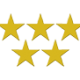 5 Sterne Bewertung